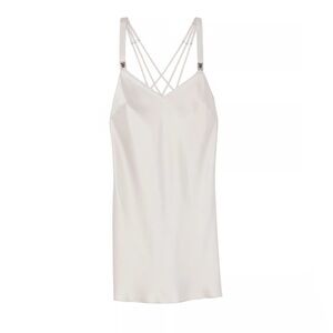 VICTORIA'S SECRET
Scattered Shine Strap Satin Strappy-Back Slip